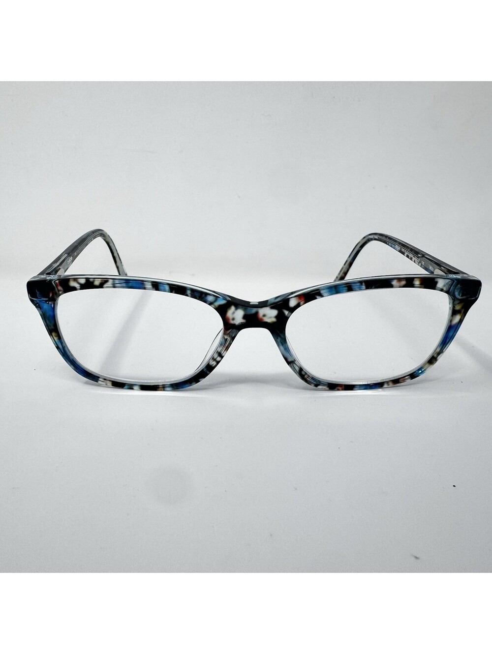 bebe BB5145 400 Blue Floral Eyeglass Frames 53-17-135